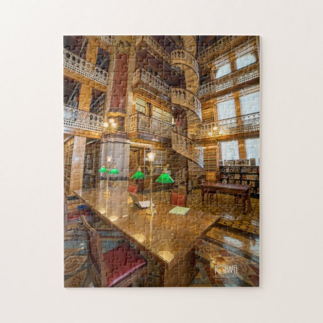 Law Library at the Iowa State Capitol Jigsaw Puzzle (Vertical)