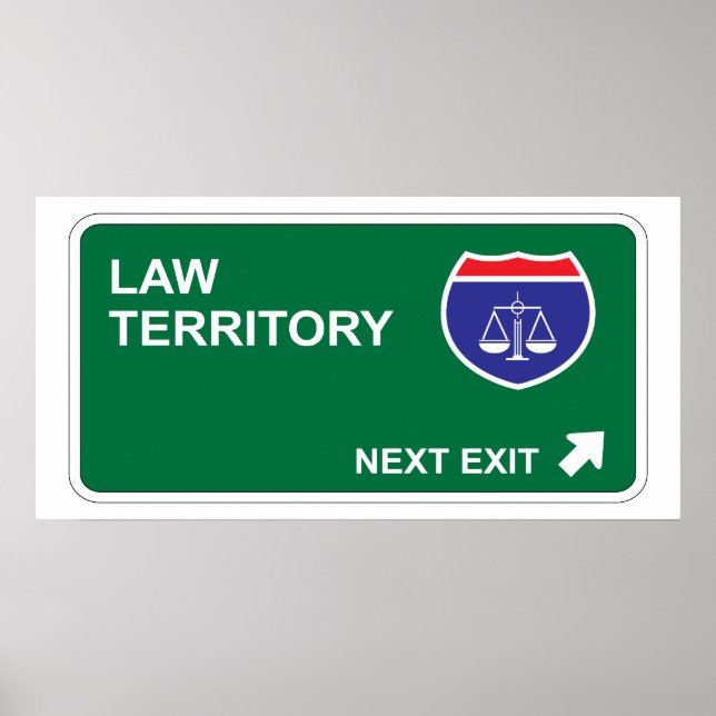 Law Next Exit Poster (Front)