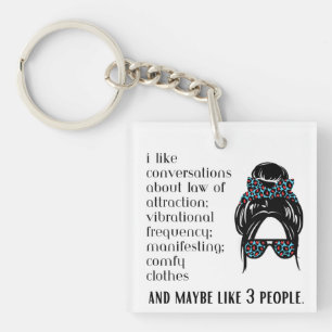 Law of Attraction Manifesting Keychain