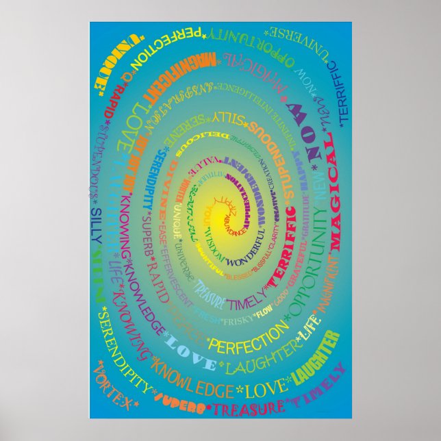 Law of Attraction Poster (Front)