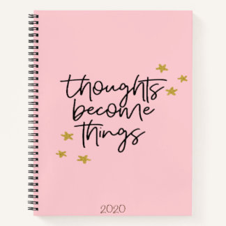 Law Of Attraction Spiral Notebook