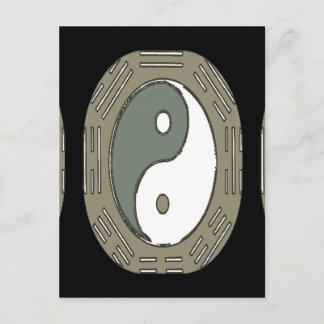 Law of Attraction - Ying Yang Postcard