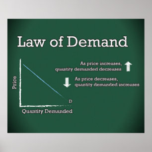 Law of Demand *UPDATED* Poster