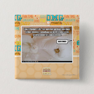 Law of Nature #45 15 Cm Square Badge