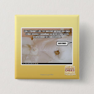 Law of Nature #45 15 Cm Square Badge