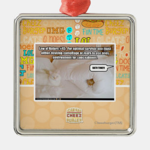 Law of Nature #45 Metal Ornament