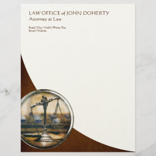 LAW OFFICE - elegant Letterhead