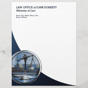 LAW OFFICE   Elegant Letterhead Design