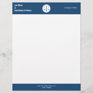 LAW OFFICES Letterhead