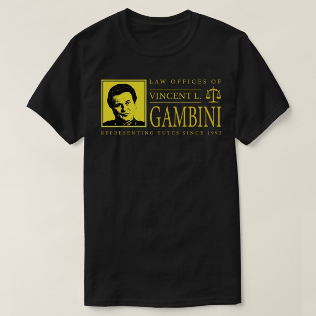 Law Offices of Vincent Gambini T-Shirt (Design Front)