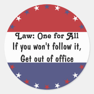 Law: One for All v2 Classic Round Sticker