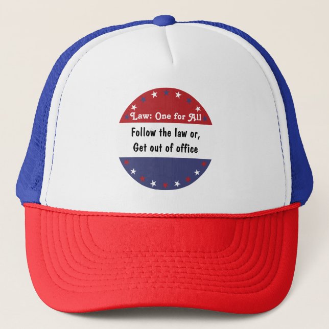 Law: One for All v2 Trucker Hat (Front)