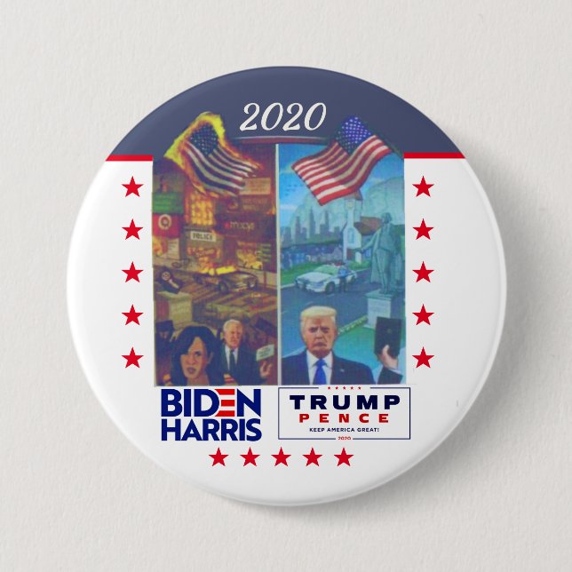 Law & Order or Anarchy? 7.5 Cm Round Badge (Front)