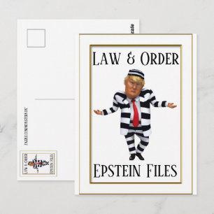 Law & Order Postcard