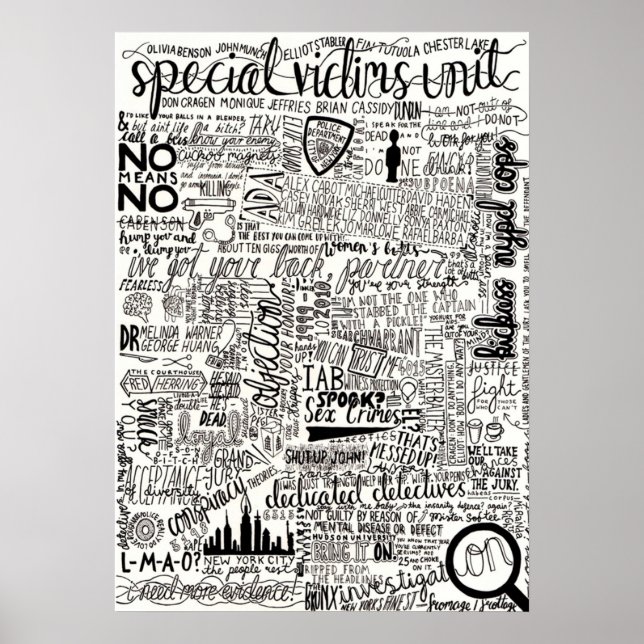 Law  Order  SVU Masterpiece Poster (Front)