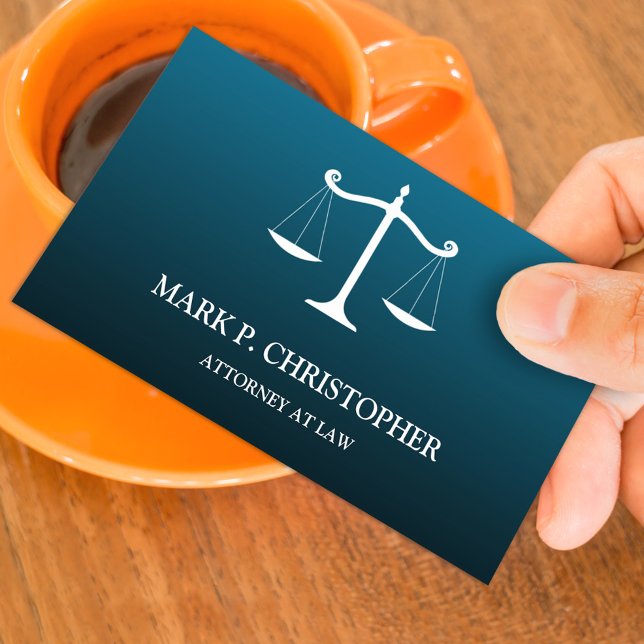 Law Scale Business Card (Creator Uploaded)