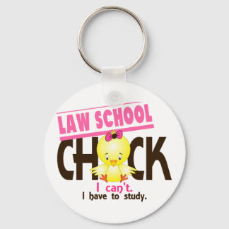 Law School Chick 1 Key Ring