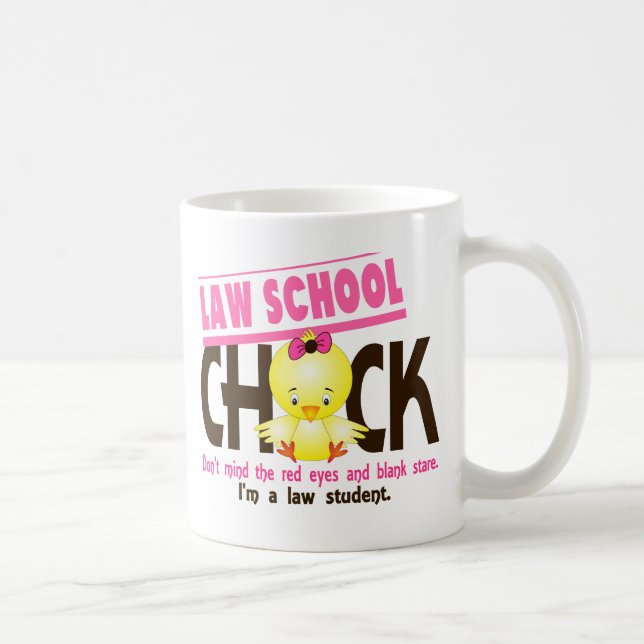 Law School Chick 2 Coffee Mug (Right)