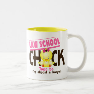 Law School Chick 3 Two-Tone Coffee Mug