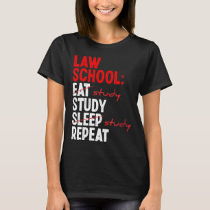 Law School Essentials Law School Gradute Law T-Shirt