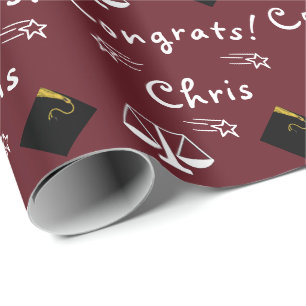 Law School Grad Gift Wrapping Paper