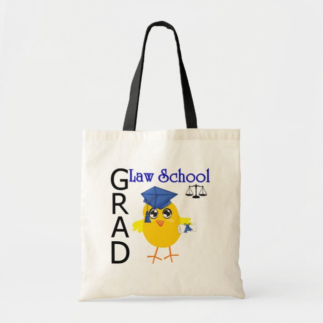 Law School Grad Tote Bag (Front)