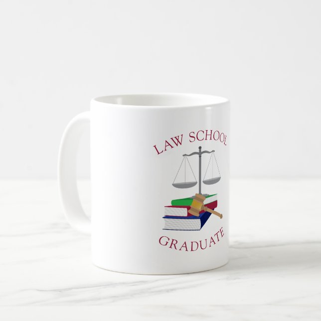 Law School Graduate Coffee Mug (Front Left)
