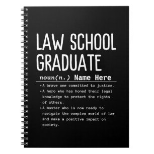 Law School graduate Notebook