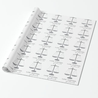 Law School Graduate Wrapping Paper