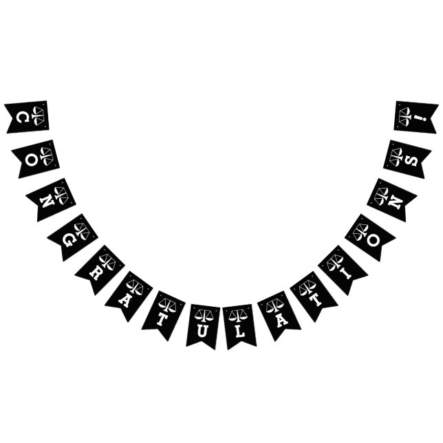 Law School Graduation Bunting (All)