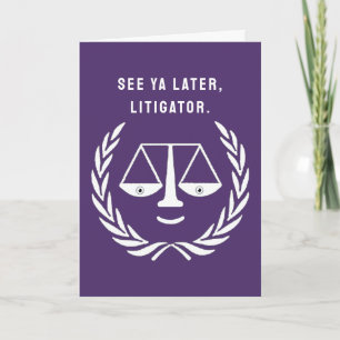 Law School Graduation Card