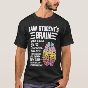 Law School Graduation Exam Student Lawyer Survivor T-Shirt