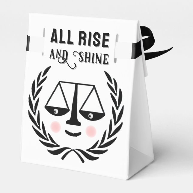 Law School Graduation Favour Box (Back Side)