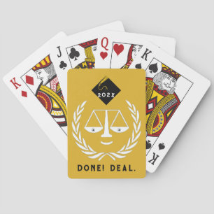 Law School Graduation Gift Classic Playing Cards