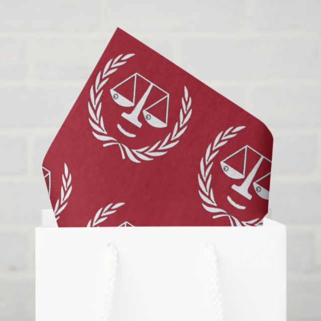 Law School Graduation Gift Tissue Paper (Gift Bag)