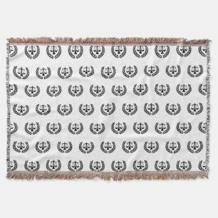 Law School Graduation Lawyer Attorney Throw Blanket