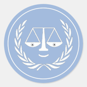 Law School Graduation Lawyer Classic Round Sticker