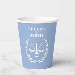 Law School Graduation Paper Cups