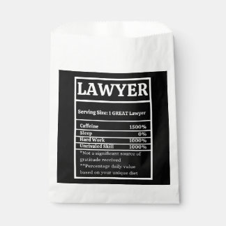 Law School Graduation Party Favor Lawyer Thank You Favour Bag