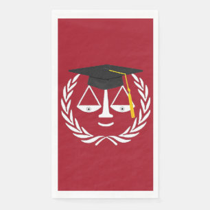 Law School Graduation Party Napkin