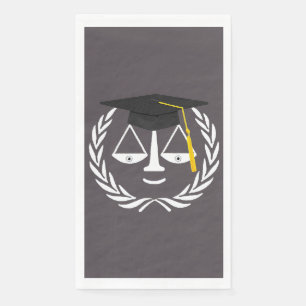 Law School Graduation Party Napkin