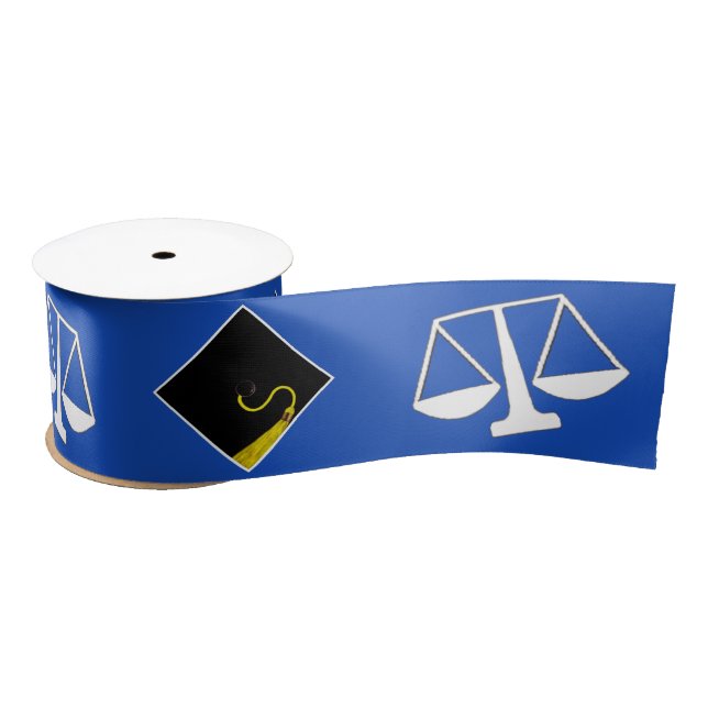 Law School Graduation Satin Ribbon (Spool)