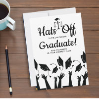 Law School Hats Off Grad Photo Graduation Party