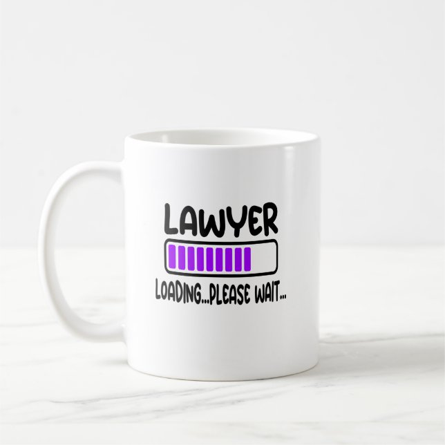 Law School Student Future Lawyer Gift Coffee Mug (Left)