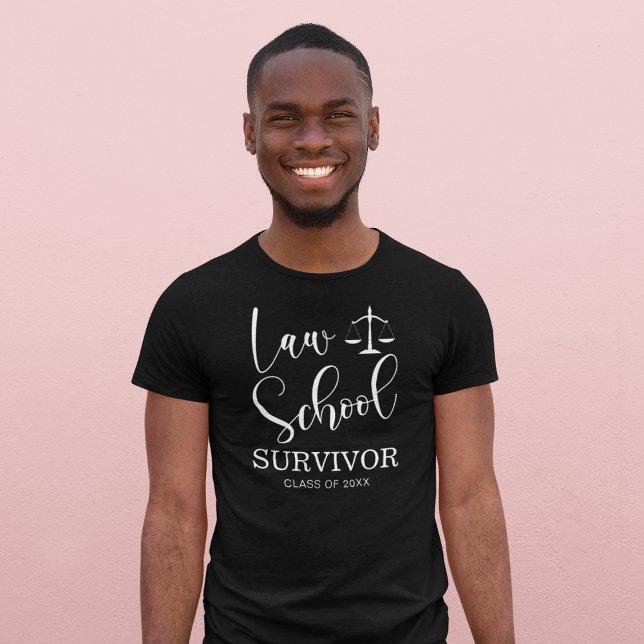 Law School Survivor Funny Graduate T-Shirt (Creator Uploaded)