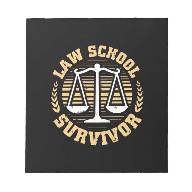 Law School Survivor Notepad (Front)