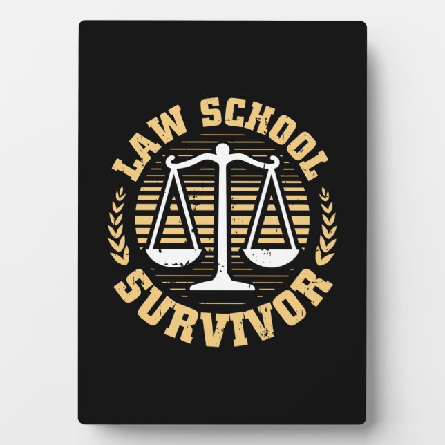 Law School Survivor Plaque (Front)