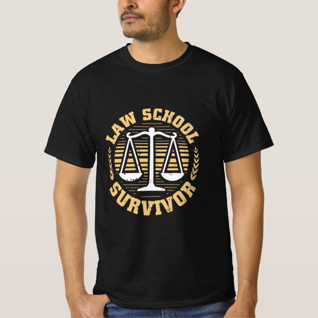 Law School Survivor T-Shirt (Front)