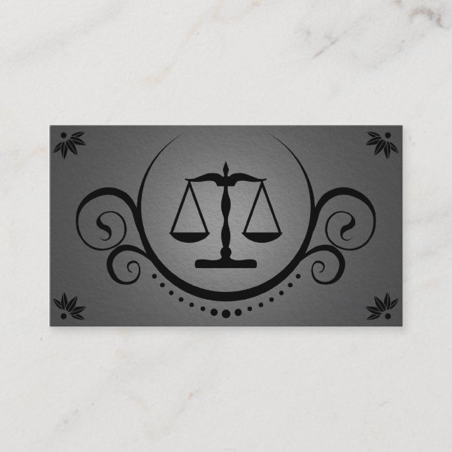 law sophistications business card (Front)