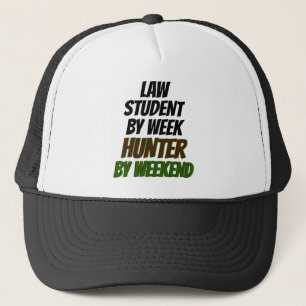 Law Student Hunter Trucker Hat